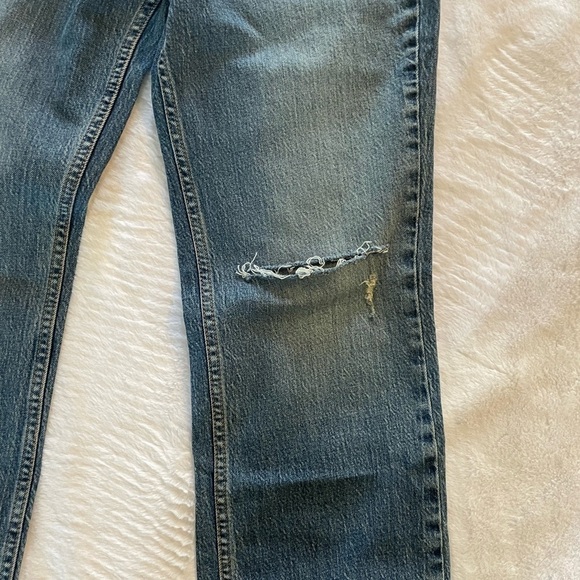 𝅺nwt W25 L30 Silver Jeans color blue - Picture 2 of 4